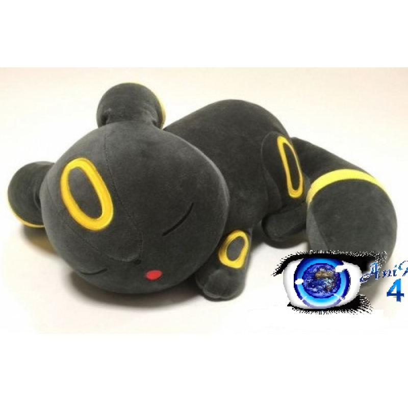 Officiële Pokemon center Knuffel Umbreon slapend +/- 66cm (lang)